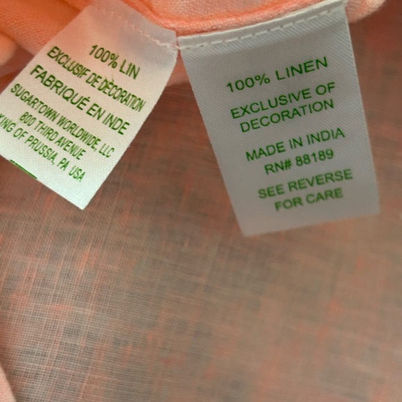 Lilly Pulitzer 100% linen Amelia Island Resort Top - Picture 12 of 12